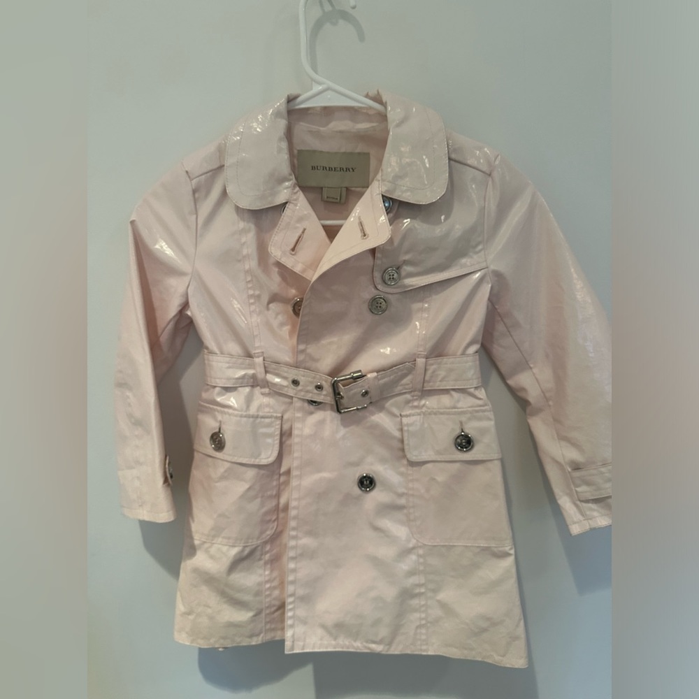 Burberry Rain Jacket - girls size 5Y